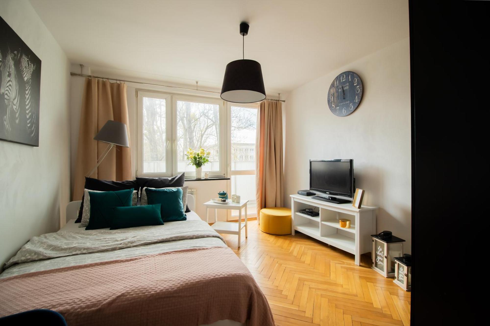 ורשה Piotrapartments - Bruna Green City Apartment מראה חיצוני תמונה